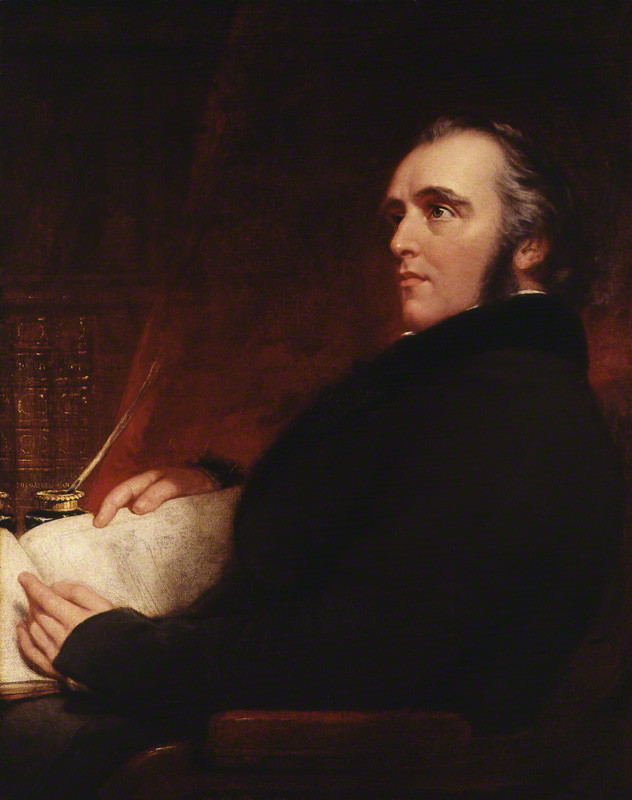 Thomas Bibington Macaulay Baron Macaulay ca. 1849-1853 by John Partridge (1789-1872) National Portrait Gallery London  NPG1564